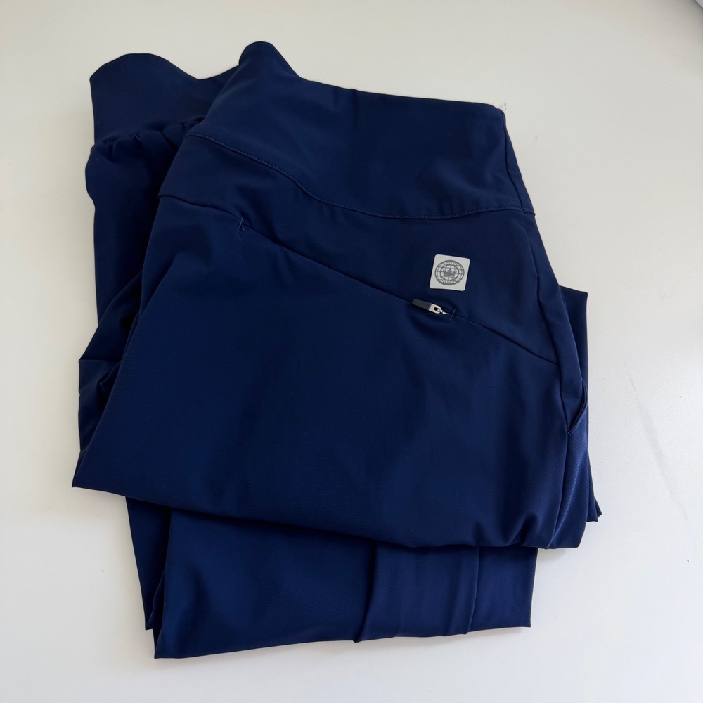 Peter Millar Stellar Performance Joggers Navy Women's Medium Golf active